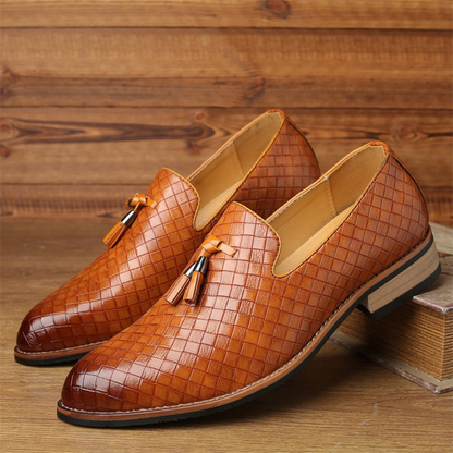 Valentino Valtieri Leather Loafers