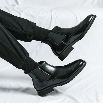 Leonardo - Genuine Leather Chelsea Boots