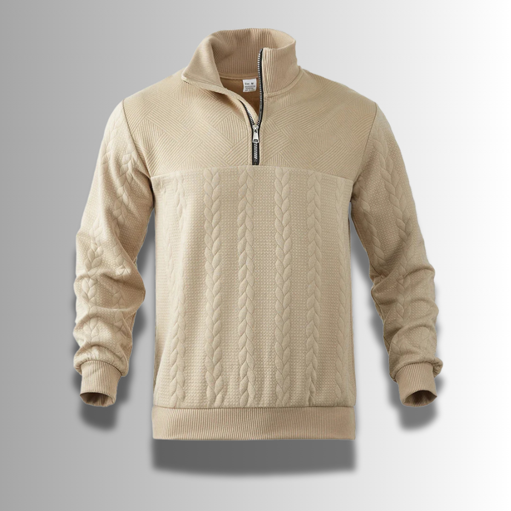 Ermenegildo - Premium Quarter Zip Sweater