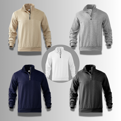 Ermenegildo - Premium Quarter Zip Sweater