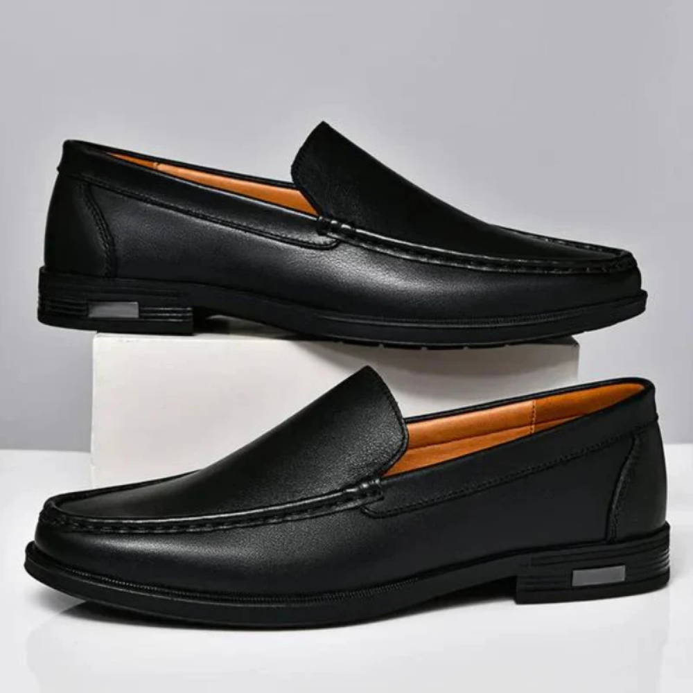 Cesare - Refined Real Leather Moccasin