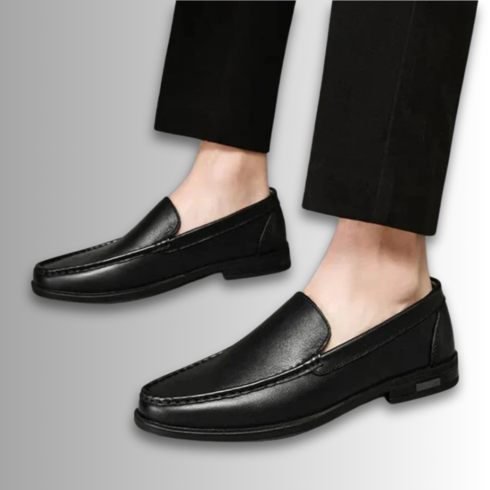 Cesare - Refined Real Leather Moccasin