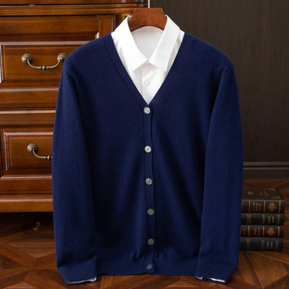 Daniele - Lux Merino Wool Cardigan