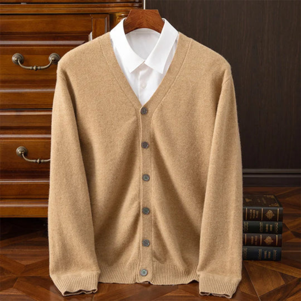 Daniele - Lux Merino Wool Cardigan