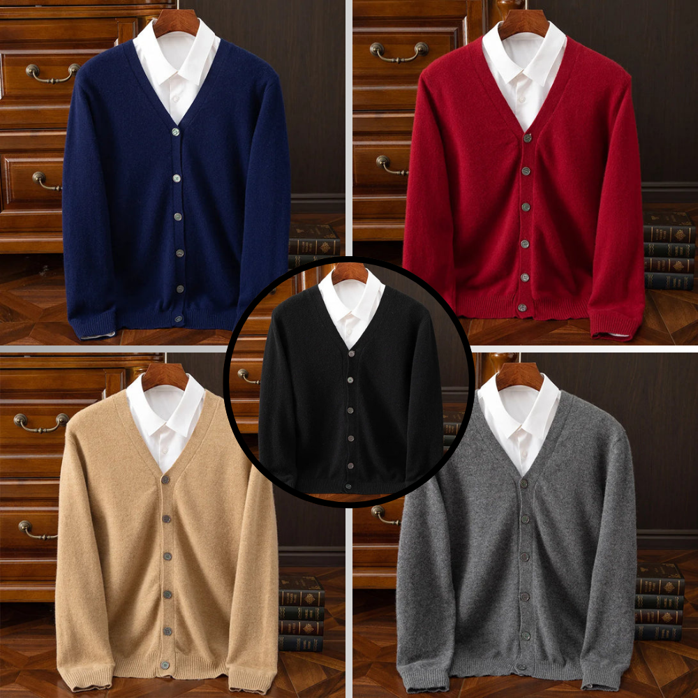 Daniele - Lux Merino Wool Cardigan