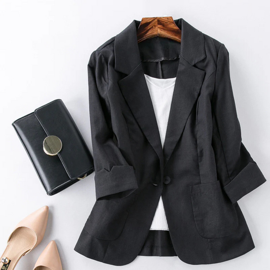 Giulia Linen Blazer