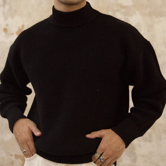 Gabriele - Diamond Turtleneck Sweater