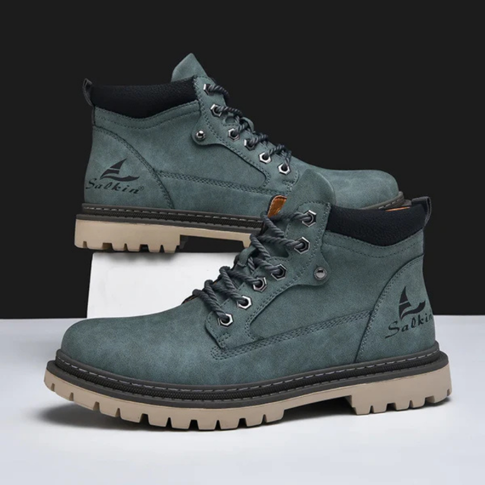 Silvio - Bottes en cuir véritable Outlander
