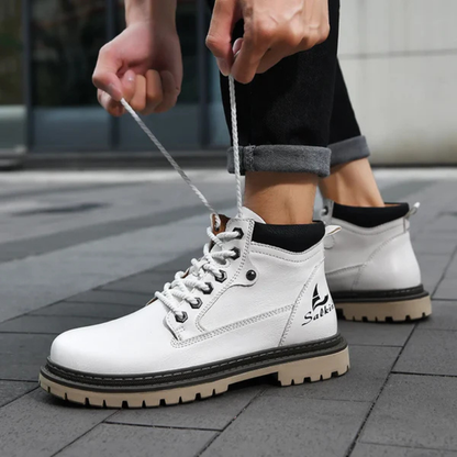 Silvio - Bottes en cuir véritable Outlander