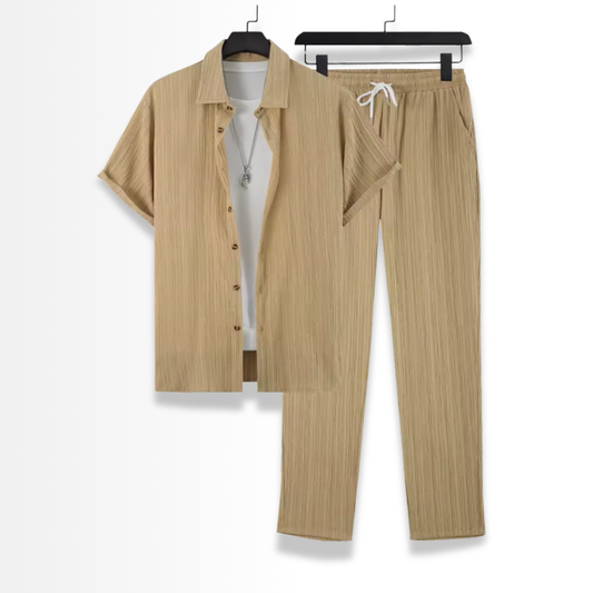 Portocervo - Men's Premium Wrinkle Suit Set
