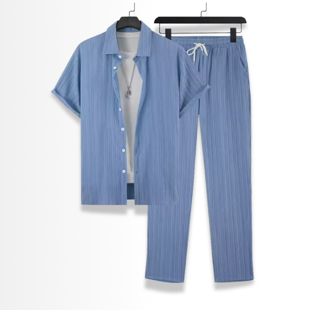 Portocervo - Men's Premium Wrinkle Suit Set