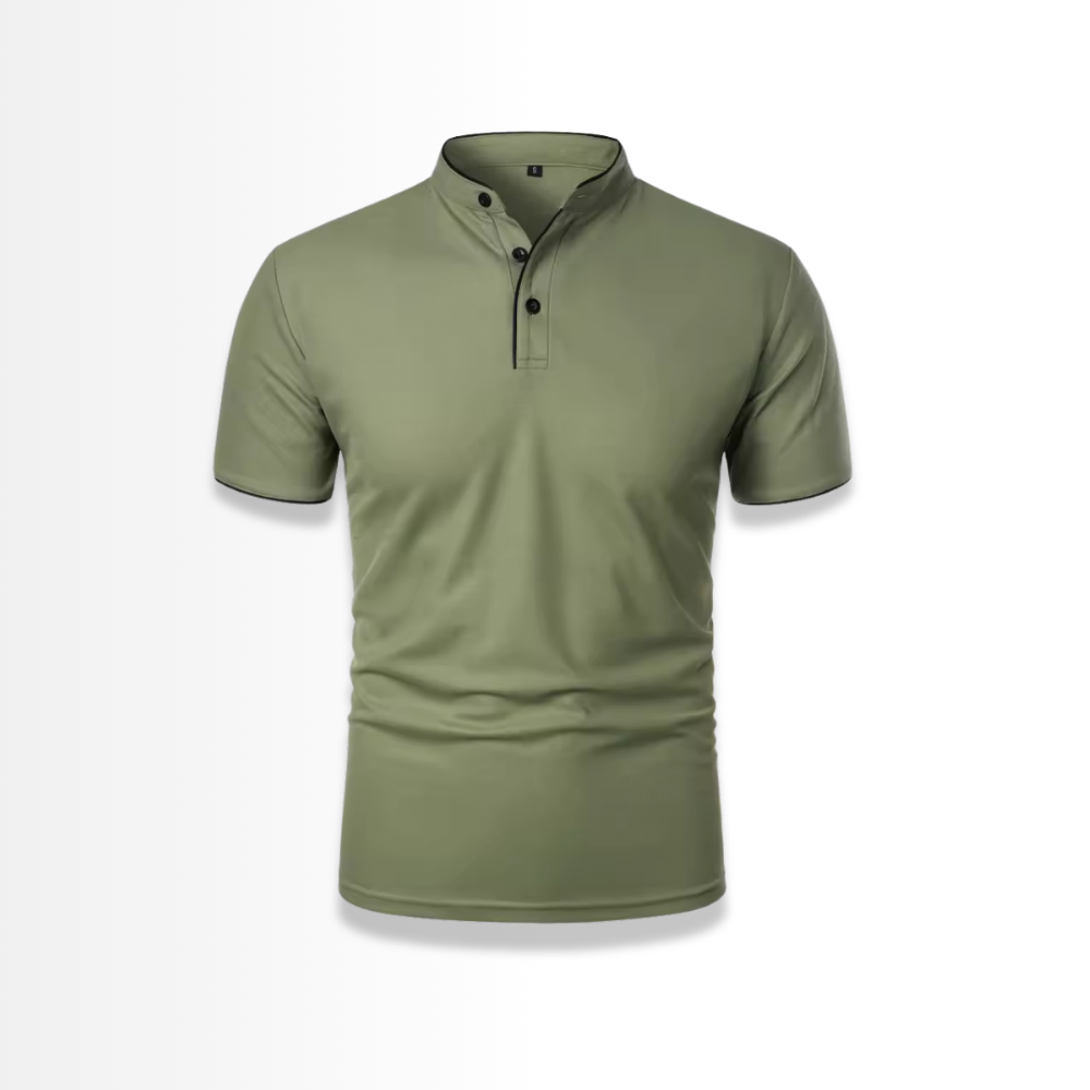 Aristide - Stand-up Collar Polo