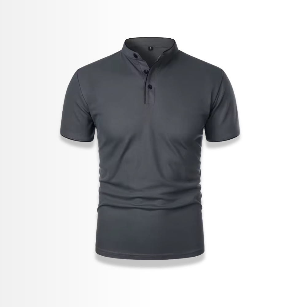 Aristide - Stand-up Collar Polo