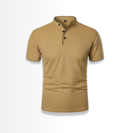 Aristide - Stand-up Collar Polo